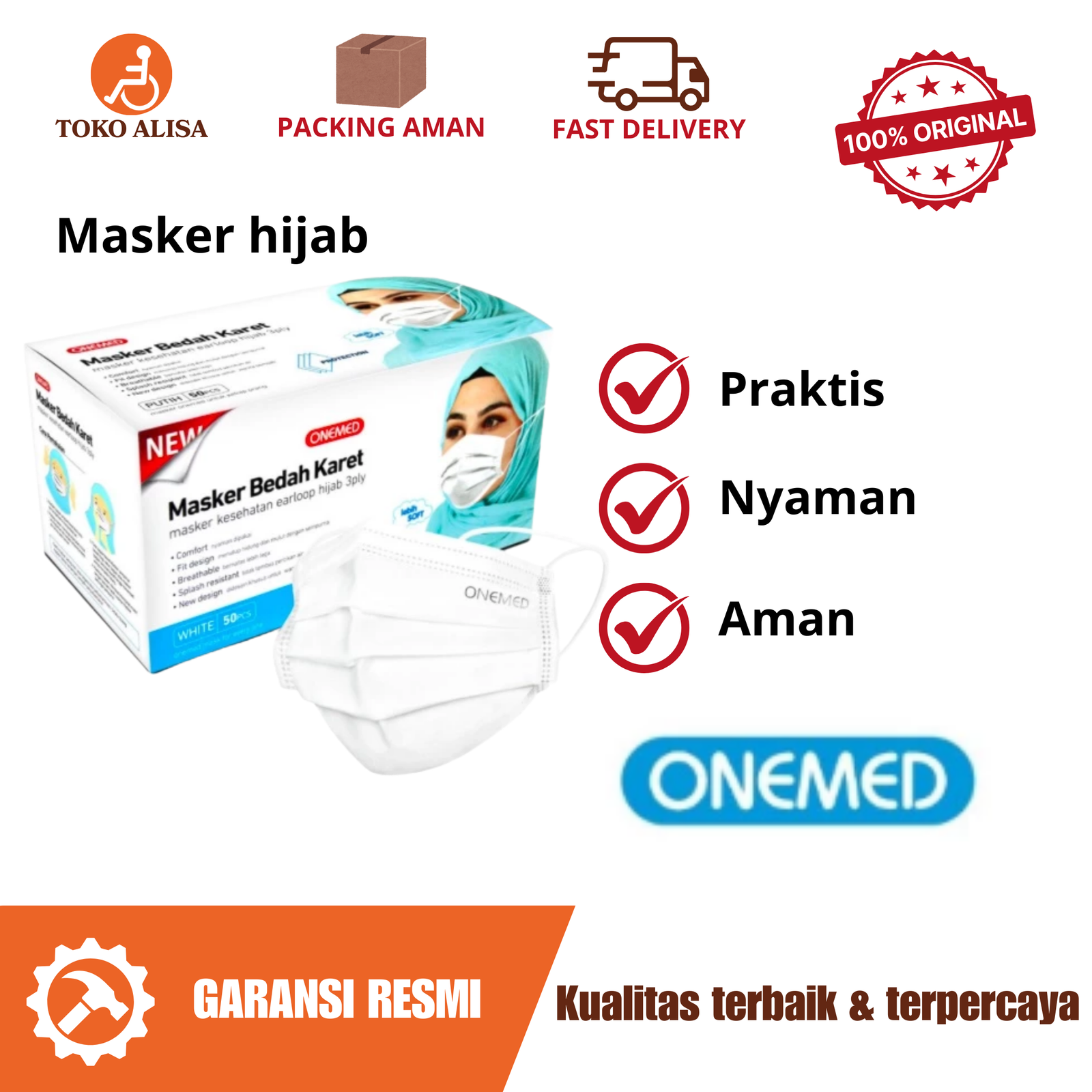Masker hijab